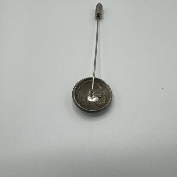 1936 Buffalo Nickel Label Pin - Picture 4 of 6